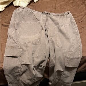 SKIMS Men's Cargo Pants in color umber size L